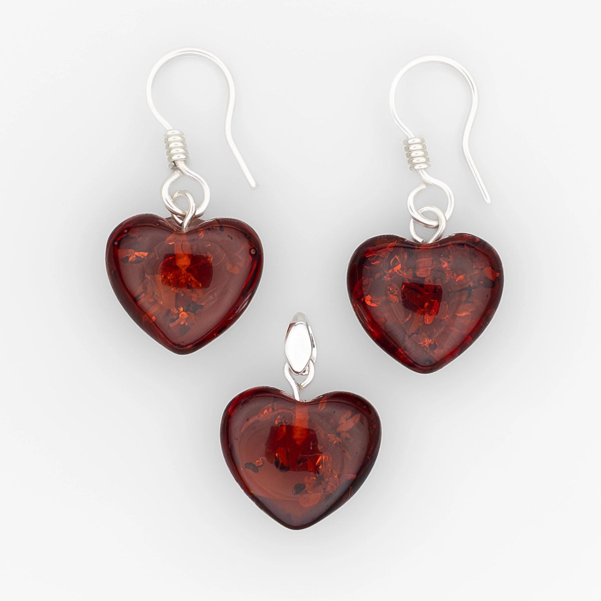 Amber Heart Set