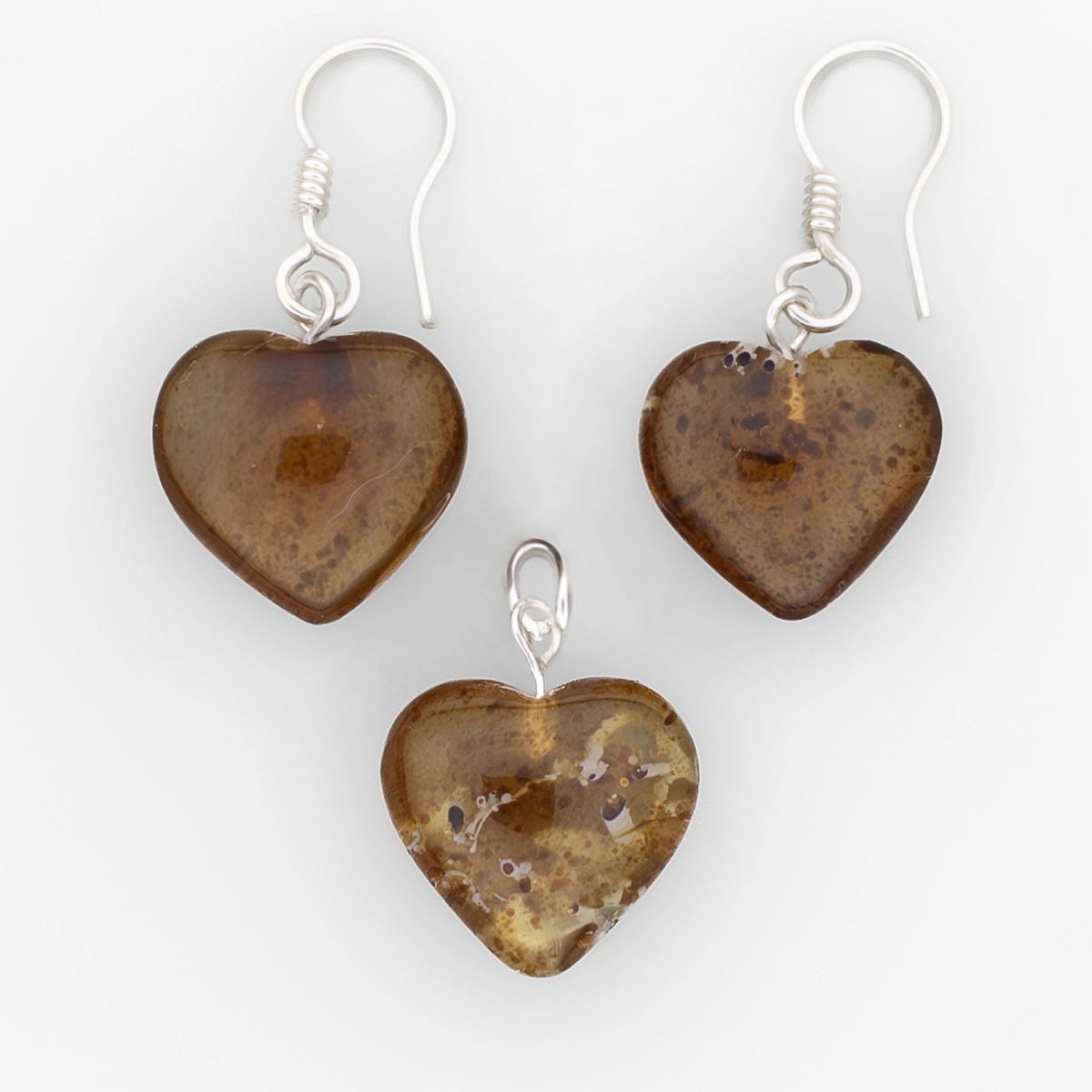Amber Heart Set