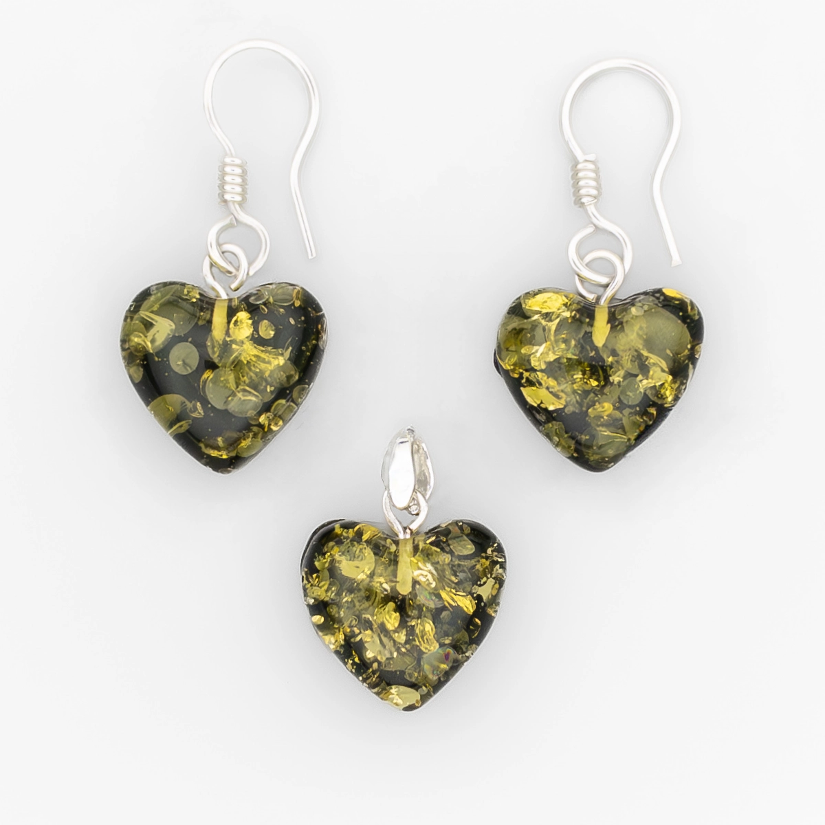 Amber Heart Set