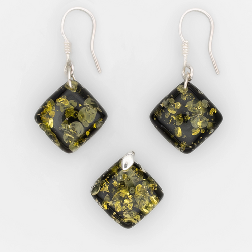 Amber Diamond Set