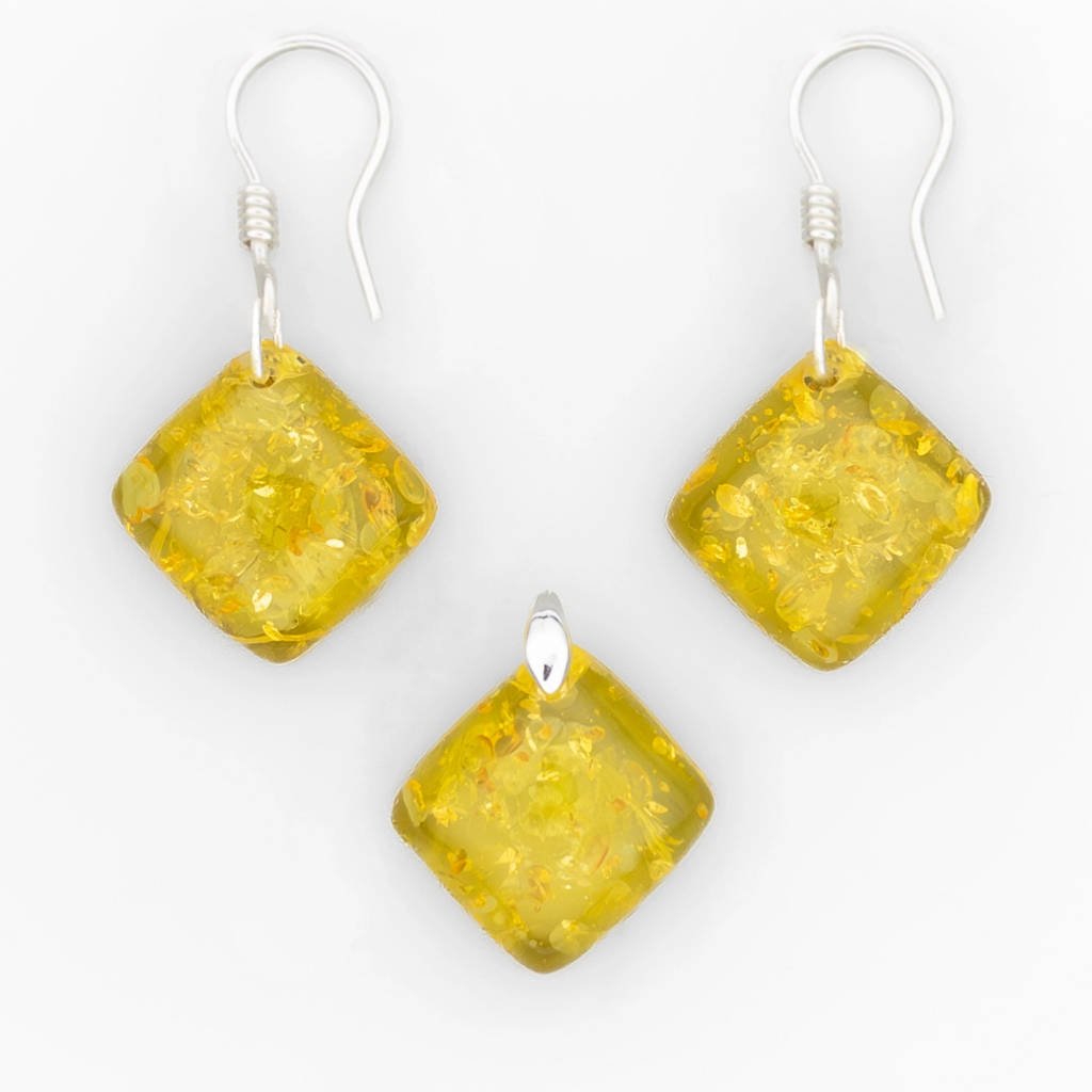 Amber Diamond Set