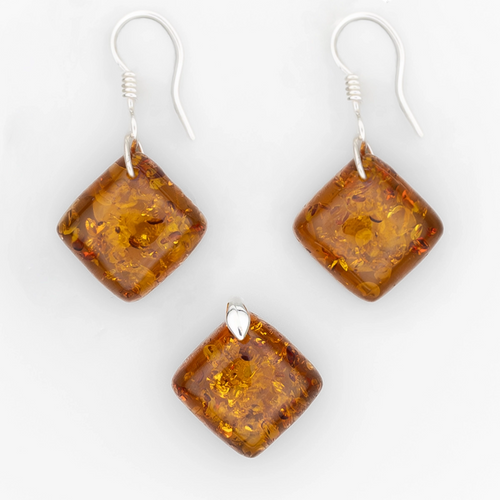 Amber Diamond Set