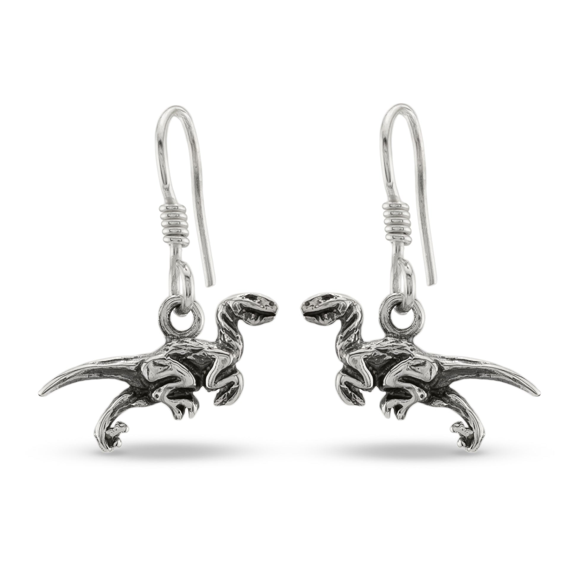 Silver Velociraptor Set