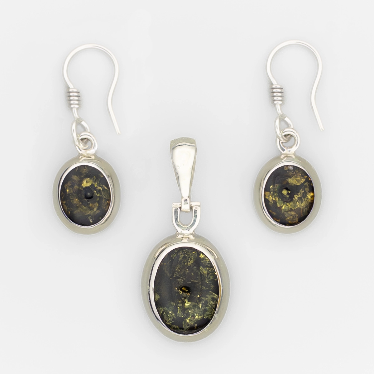 Classic Oval Set - Amber