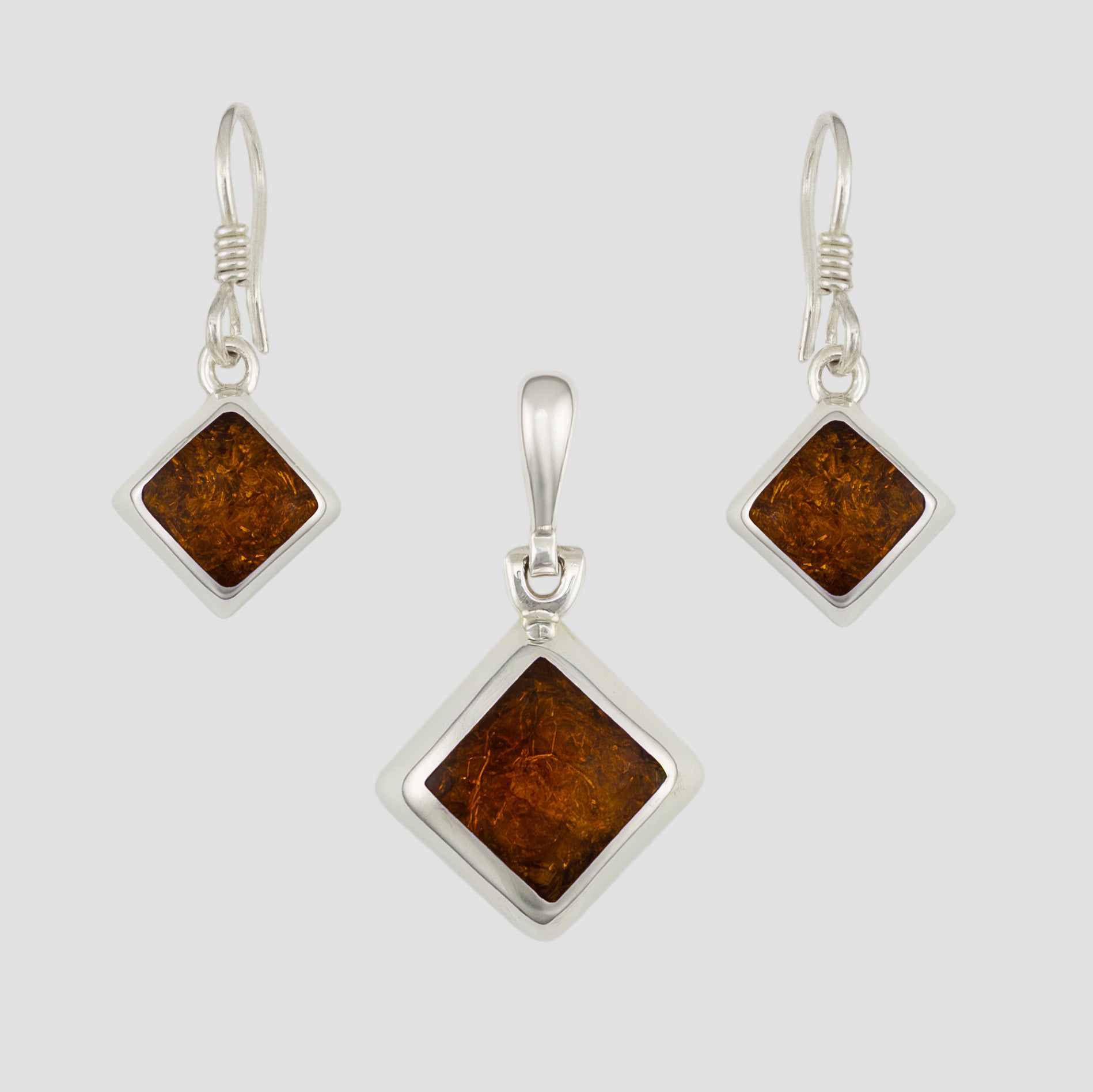 Classic Diamond Set- Amber