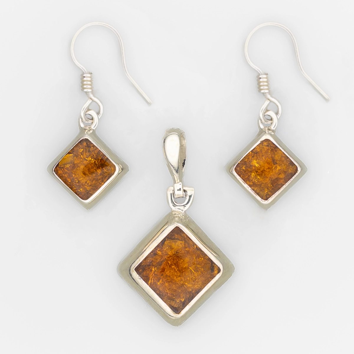 Classic Diamond Set- Amber