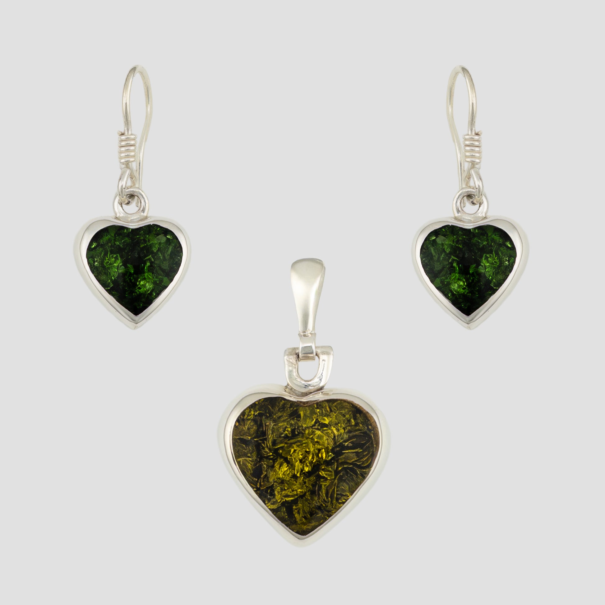 Classic Heart Set - Amber