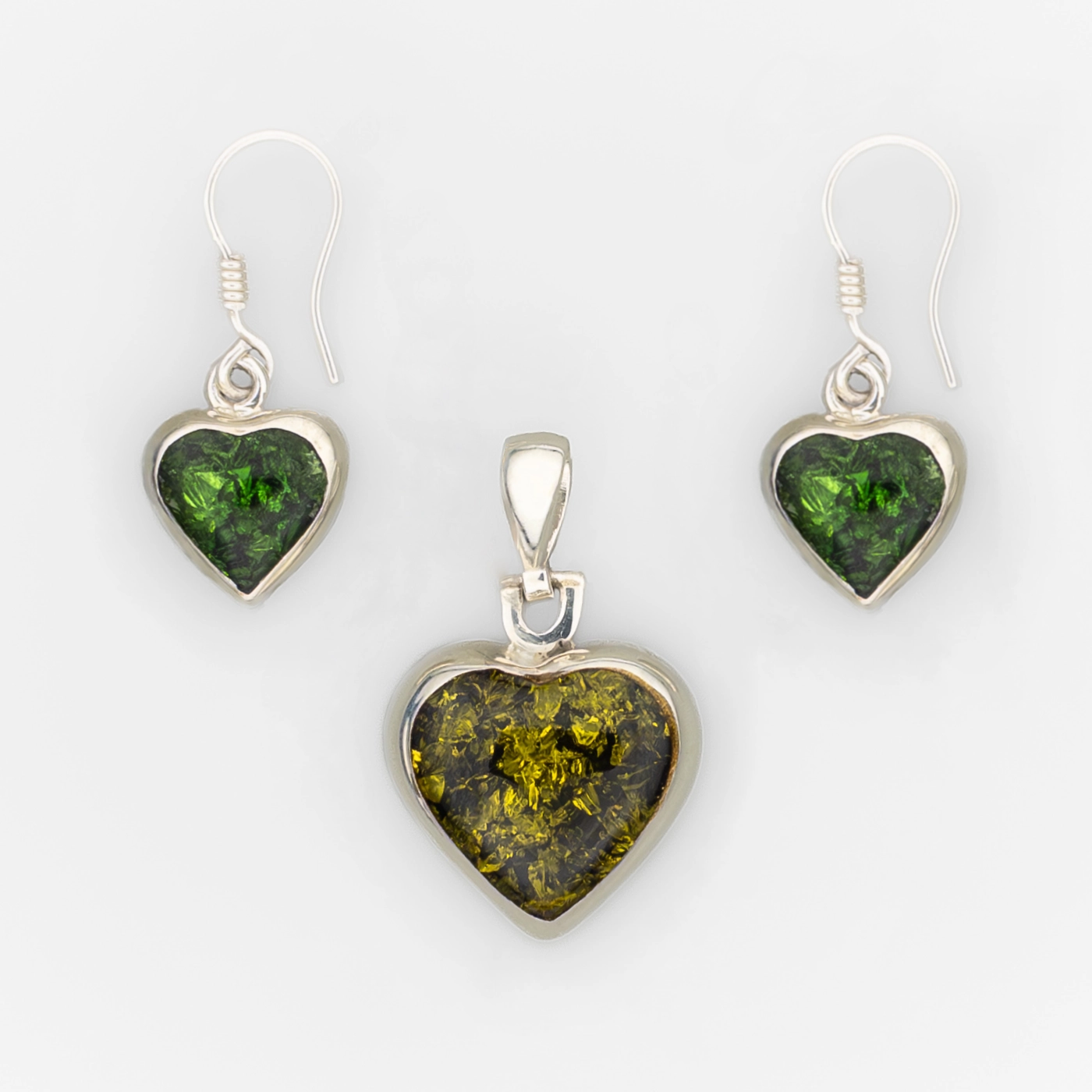 Classic Heart Set - Amber