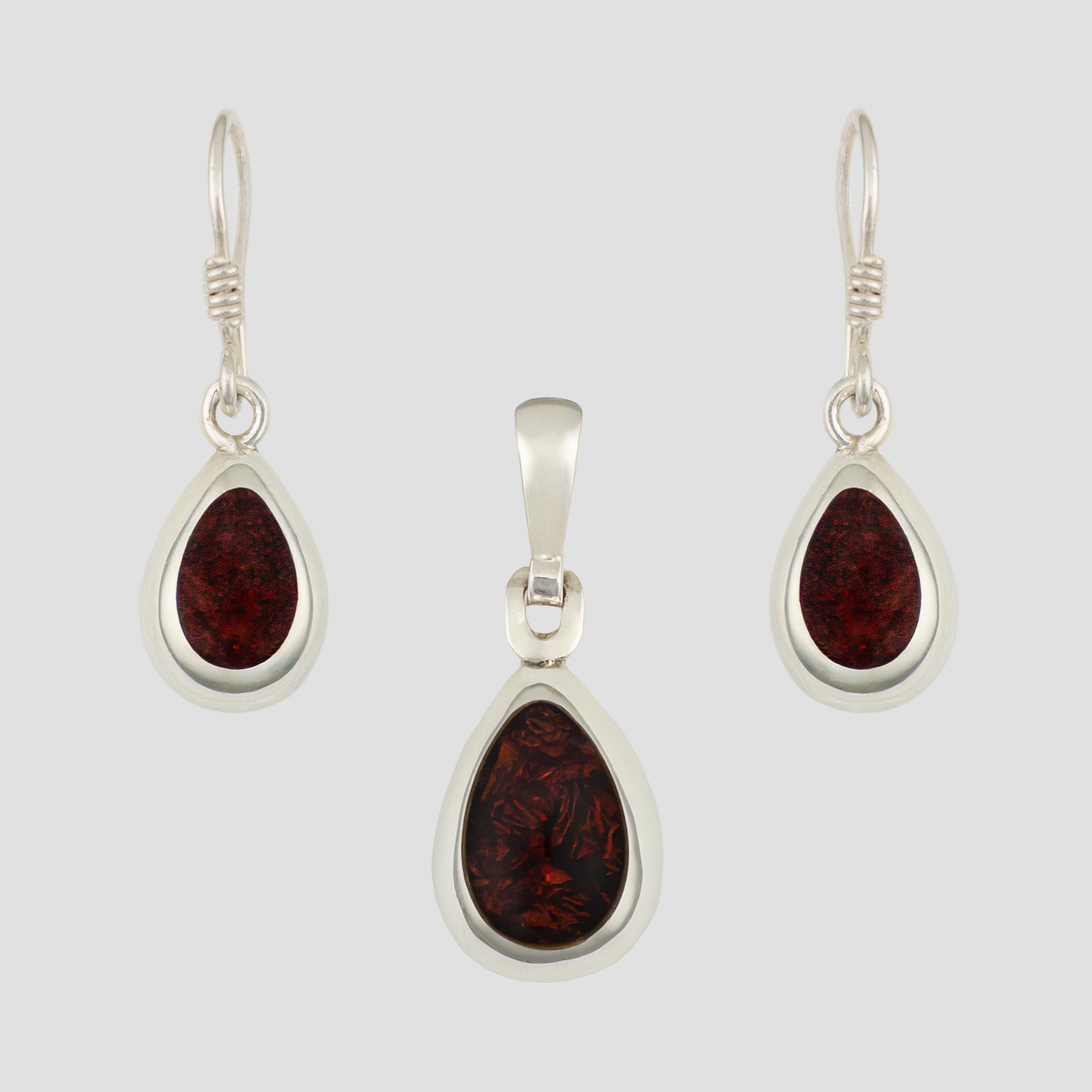 Classic Teardrop Set - Amber