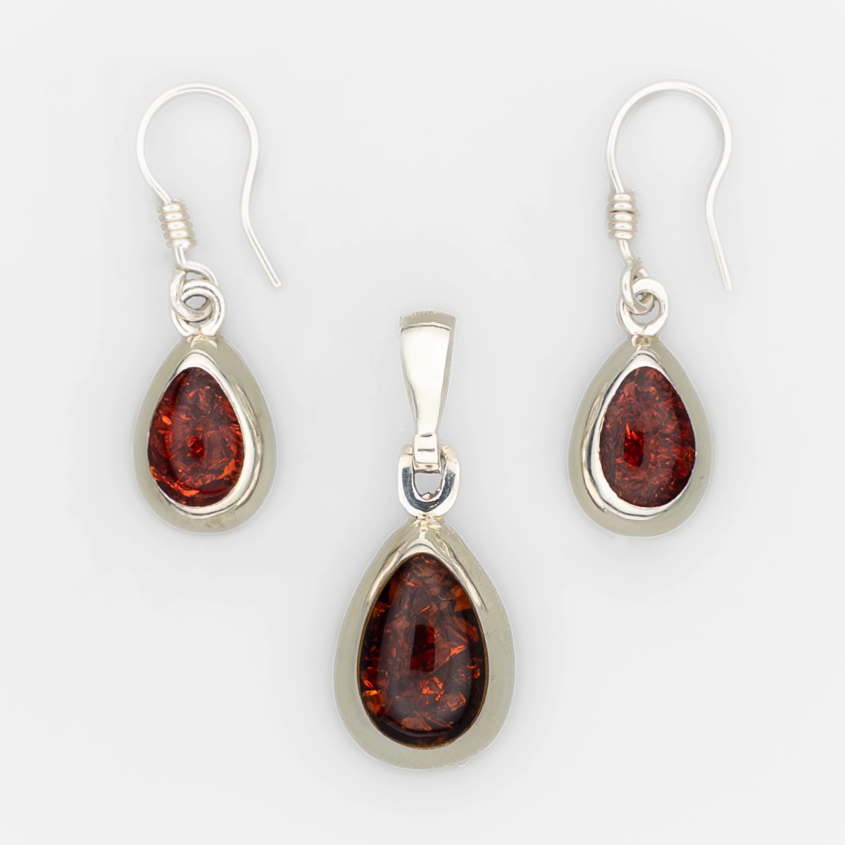 Classic Teardrop Set - Amber