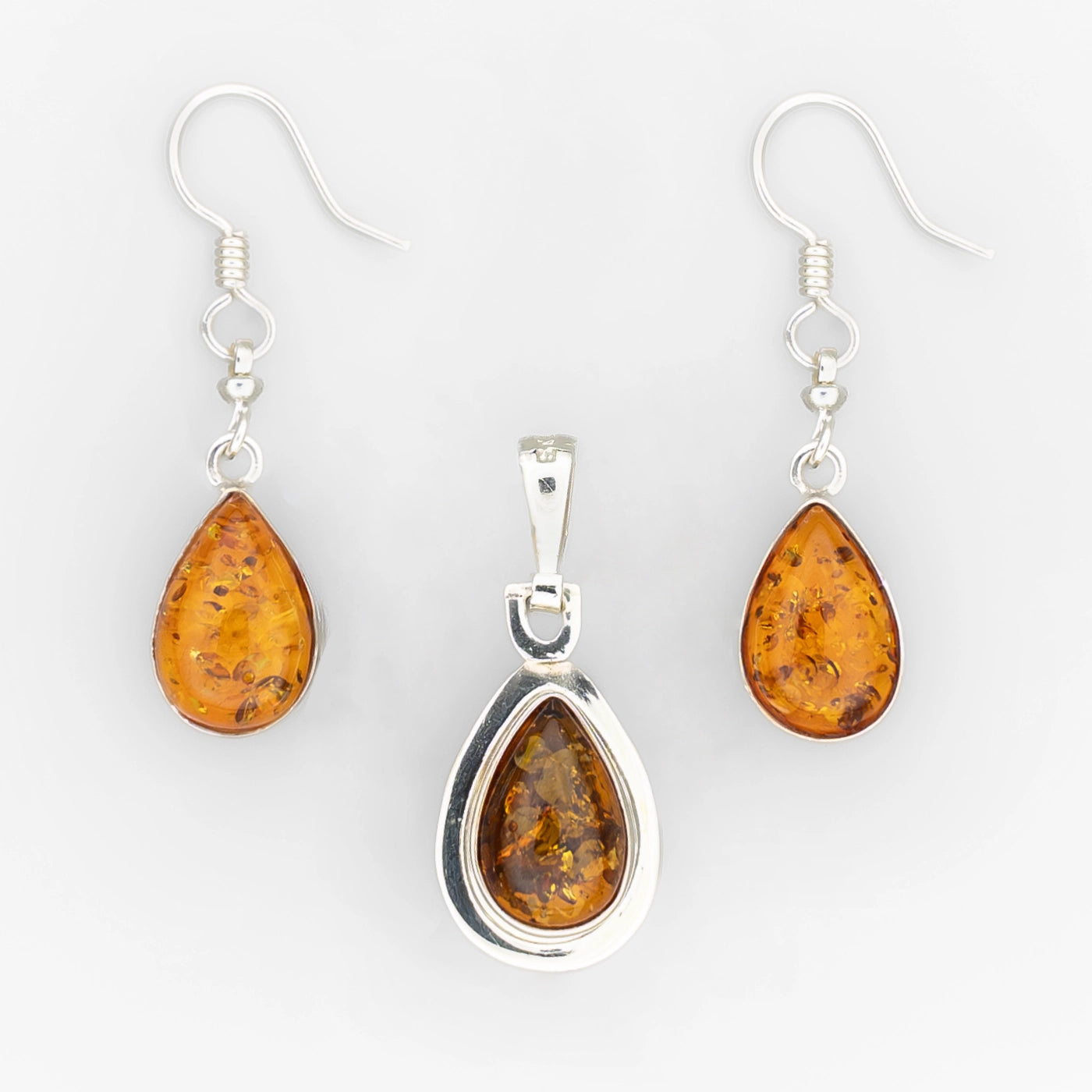 Reversible Mini Teardrop Set - Amber & Opal