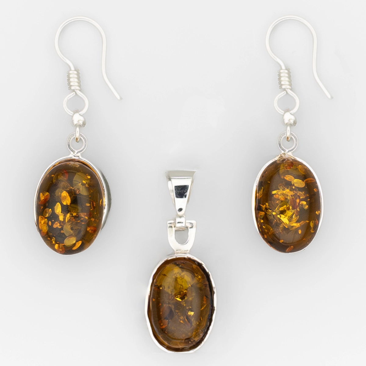Reversible Oval Set - Amber