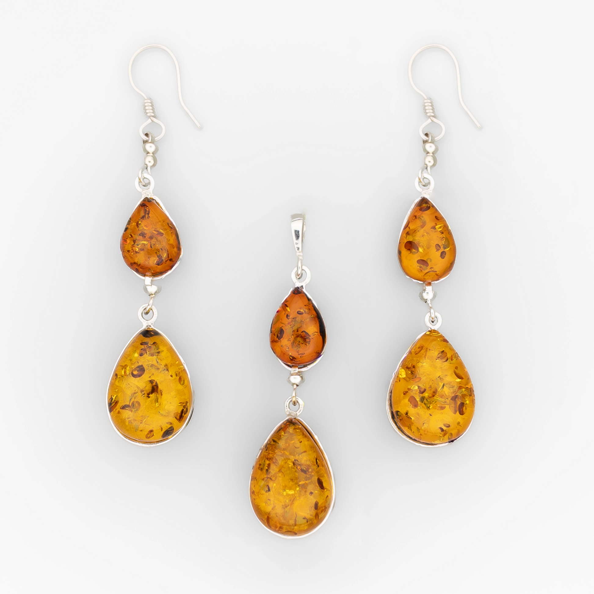 Reversible Teardrop Stack Set – Amber