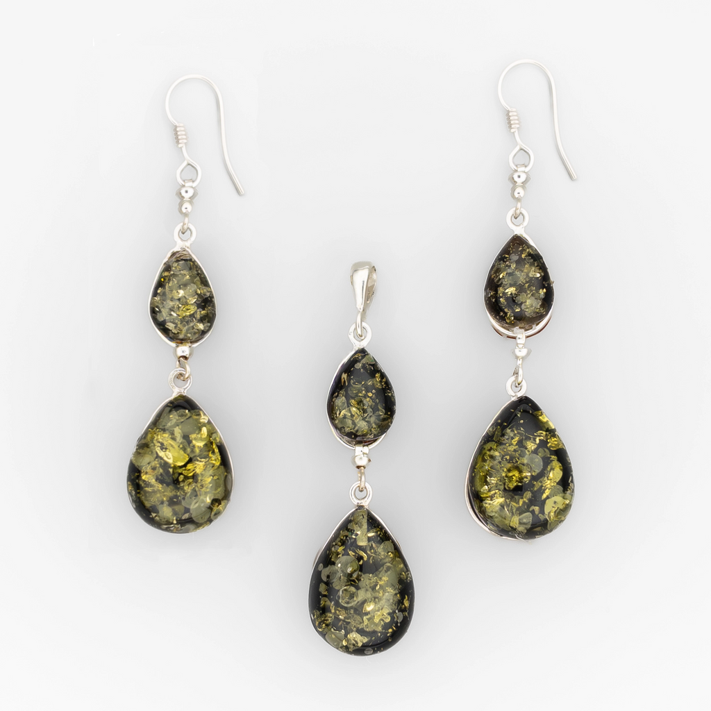 Reversible Teardrop Stack Set – Amber