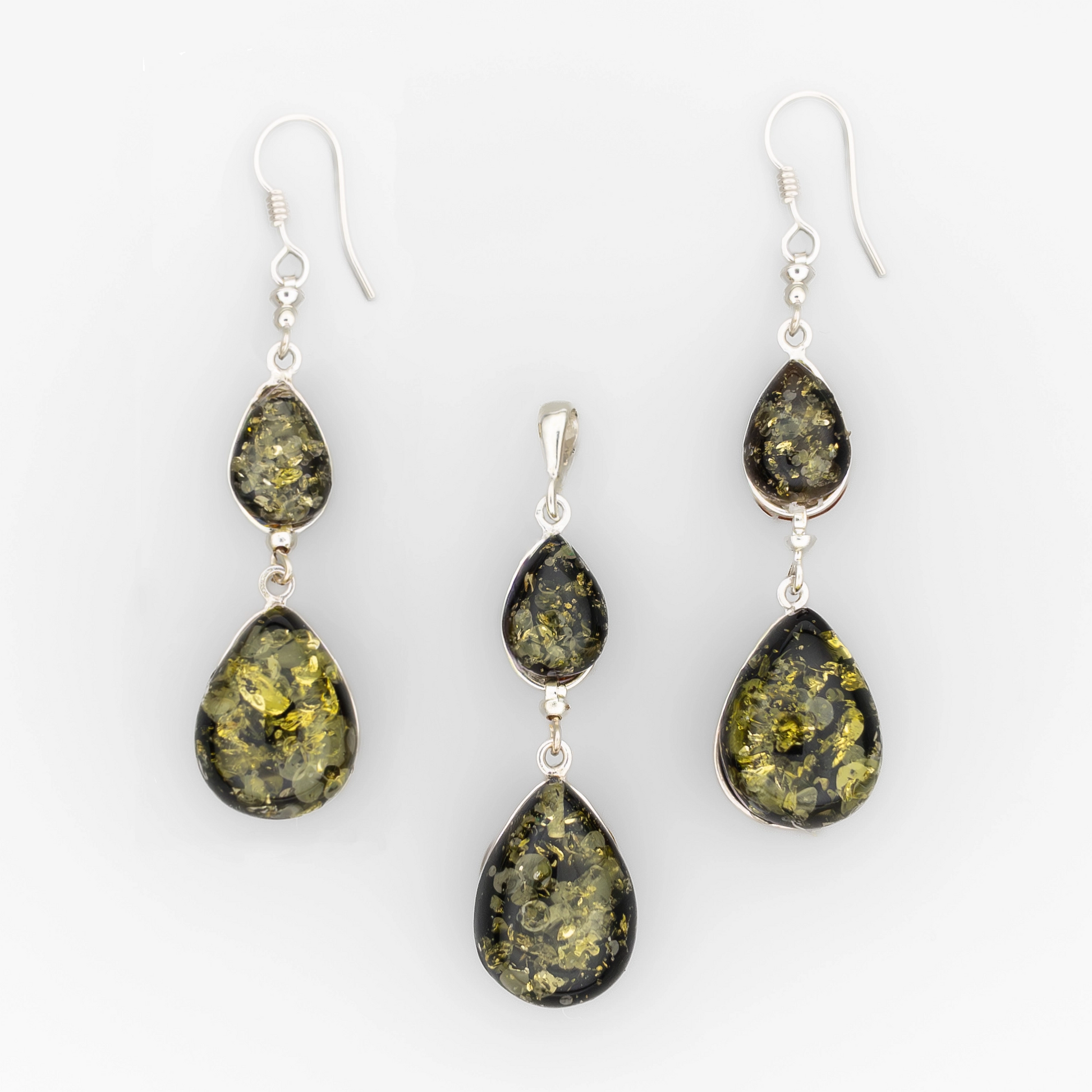 Reversible Teardrop Stack Set – Amber