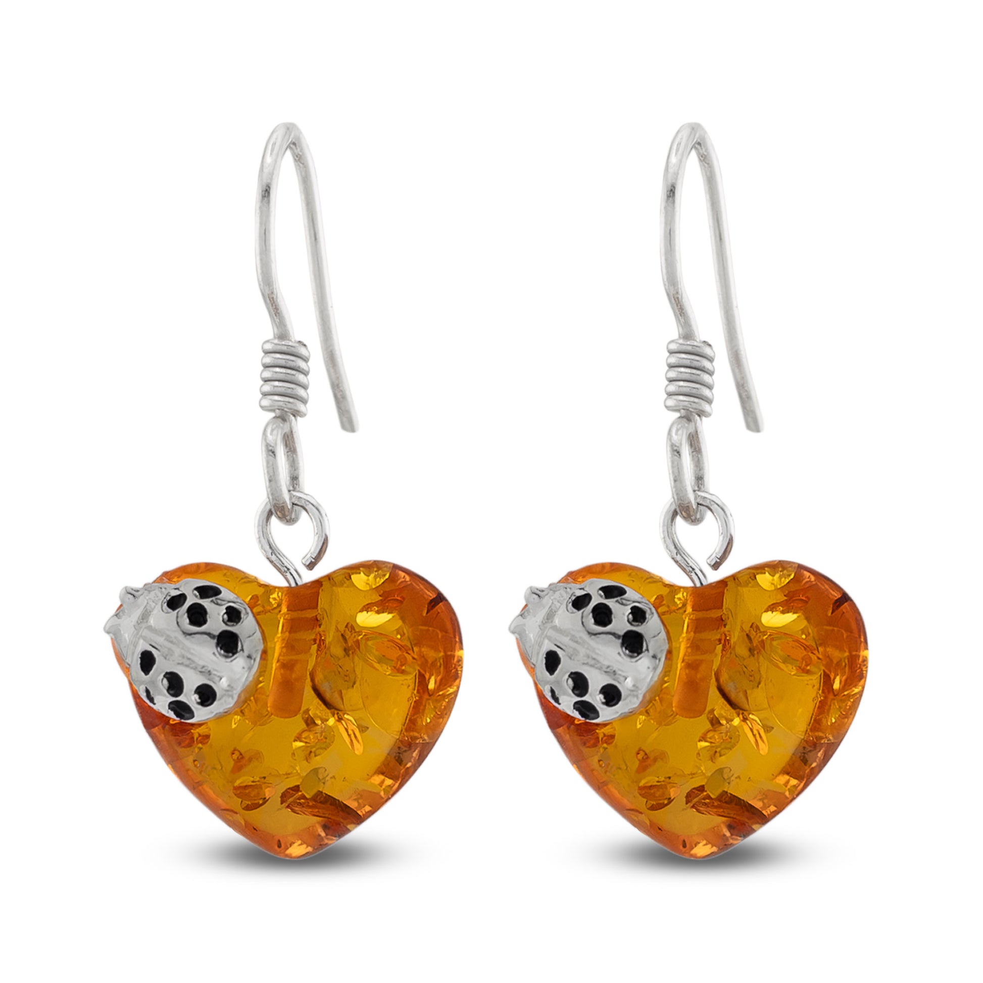 Lady Bug Heart Set